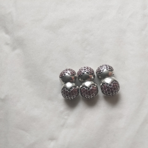 SOLD Pandora Love of My Life clip charm - Picture 7 of 8